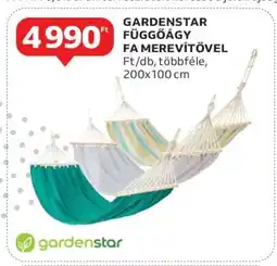 Auchan GARDENSTAR FÜGGŐÁGY FA MEREVÍTŐVEL ajánlat