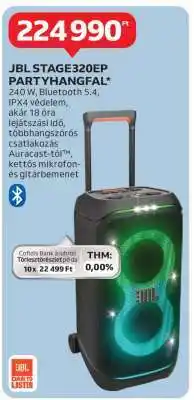 Auchan JBL STAGE320EP PARTYHANGFAL ajánlat