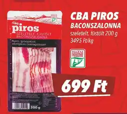 CBA CBA piros baconszalonna ajánlat