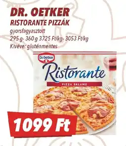 CBA Dr. Oetker Ristorante pizzák ajánlat