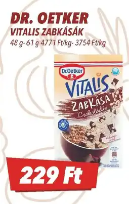 CBA Dr. Oetker vitalis zabkásák ajánlat