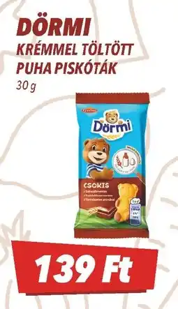 CBA Dörmi Krémmel töltött puha piskóták ajánlat