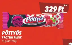 CBA Pöttyös protein rudik ajánlat