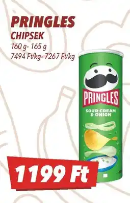 CBA Pringles chipsek ajánlat