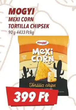 CBA Mogyi mexi corn tortilla chipsek ajánlat