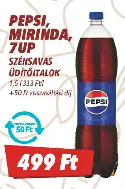 CBA Pepsi, Mirinda, 7UP ajánlat