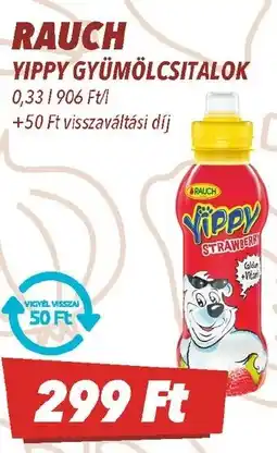 CBA Rauch Yippy gyümölcsitalok ajánlat