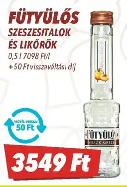 CBA Fütyülős szeszesitalok és likőrök ajánlat