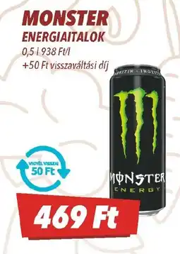 CBA Monster energiaitalok ajánlat