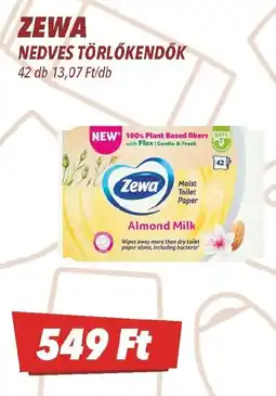 CBA Zewa nedves törlőkendők ajánlat