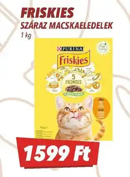 CBA Friskies száraz macskaeledelek ajánlat