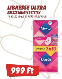 CBA Libresse Ultra egészségügyi betétek ajánlat
