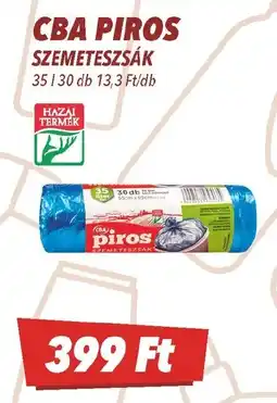 CBA CBA piros szemeteszsák ajánlat