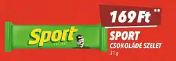 CBA Sport csokoládé szelet ajánlat