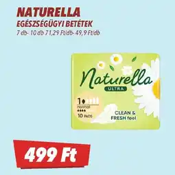 CBA Naturella egészségügyi betétek ajánlat