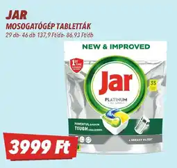 CBA Jar mosogatógép tabletták ajánlat