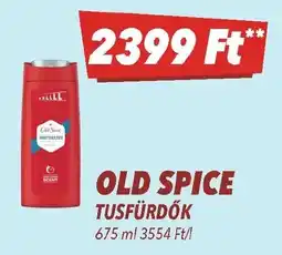 CBA Old Spice tusfürdők ajánlat