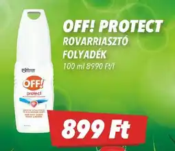 CBA OFF! Protect rovarriasztó folyadék ajánlat