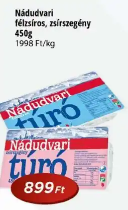 Real Nádudvari félzsíros, zsírszegény ajánlat
