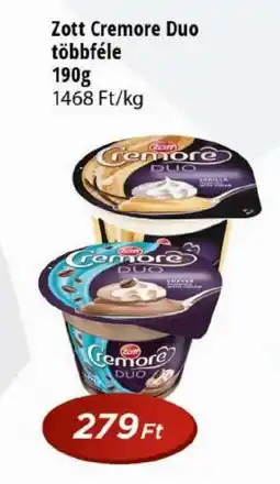 Real Zott Cremore Duo ajánlat