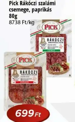 Real Pick Rákóczi szalámi csemege, paprikás ajánlat