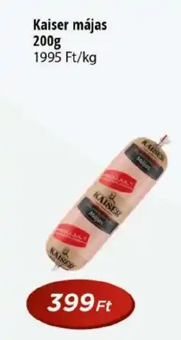 Real Kaiser májas ajánlat