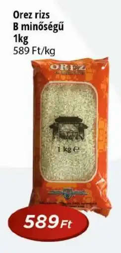 Real Orez rizs B minőségű ajánlat