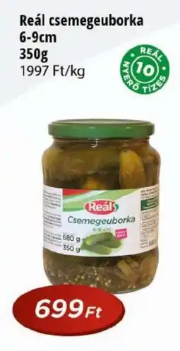 Real Reál csemegeuborka ajánlat