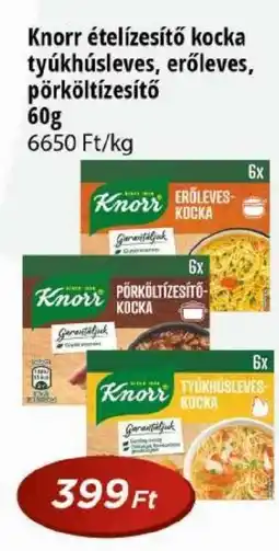 Real Knorr ételízesítő kocka tyúkhúsleves, erőleves, pörköltízesítő ajánlat