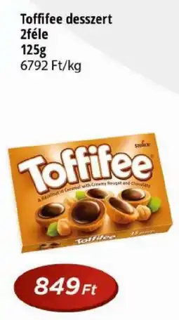 Real Toffifee desszert 2féle ajánlat