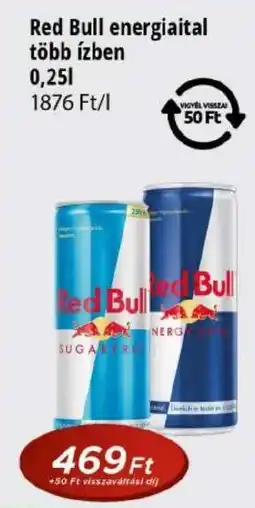 Real Red Bull energiaital ajánlat