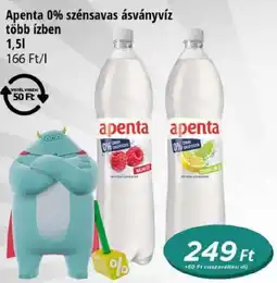 Real Apenta 0% szénsavas ásványvíz ajánlat