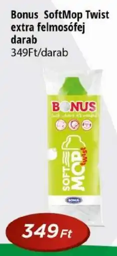 Real Bonus SoftMop Twist extra felmosófej ajánlat