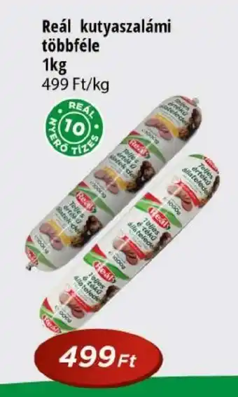 Real Reál kutyaszalámi ajánlat