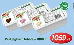 Real Reál jégkrém többféle ajánlat