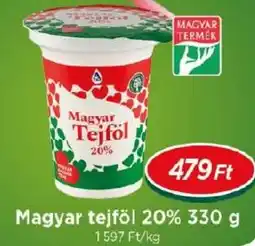 Real Magyar tejföl 20% ajánlat
