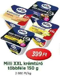 Real Milli XXL krémtúró ajánlat
