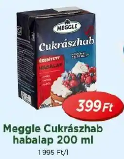 Real Meggle Cukrászhab habalap ajánlat