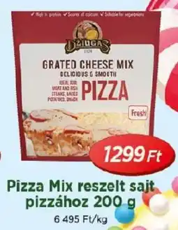 Real Pizza Mix reszelt sajt pizzához ajánlat