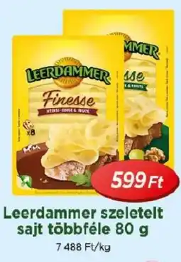 Real Leerdammer szeletelt sajt ajánlat