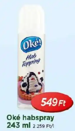 Real Oké habspray ajánlat