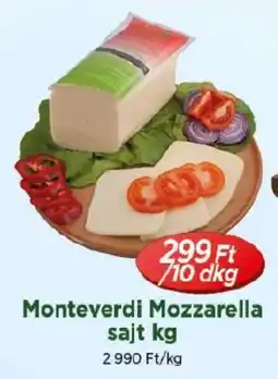 Real Monteverdi Mozzarella sajt ajánlat