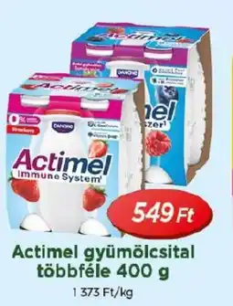 Real Actimel gyümölcsital ajánlat