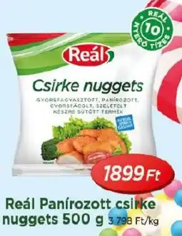 Real Reál Panírozott csirke nuggets ajánlat