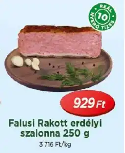 Real Falusi Rakott erdélyi szalonna ajánlat