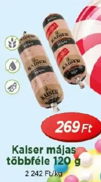 Real Kaiser májas ajánlat