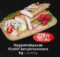 Real Hagyományosan füstölt kenyérszalonna ajánlat