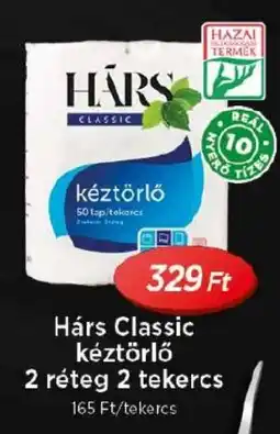 Real Hárs Classic kéztörlő ajánlat