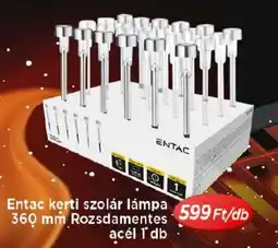 Real Entac kerti szolár lámpa ajánlat