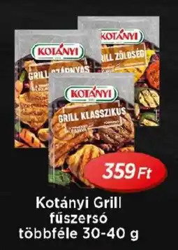 Real Kotányi Grill fűszersó ajánlat